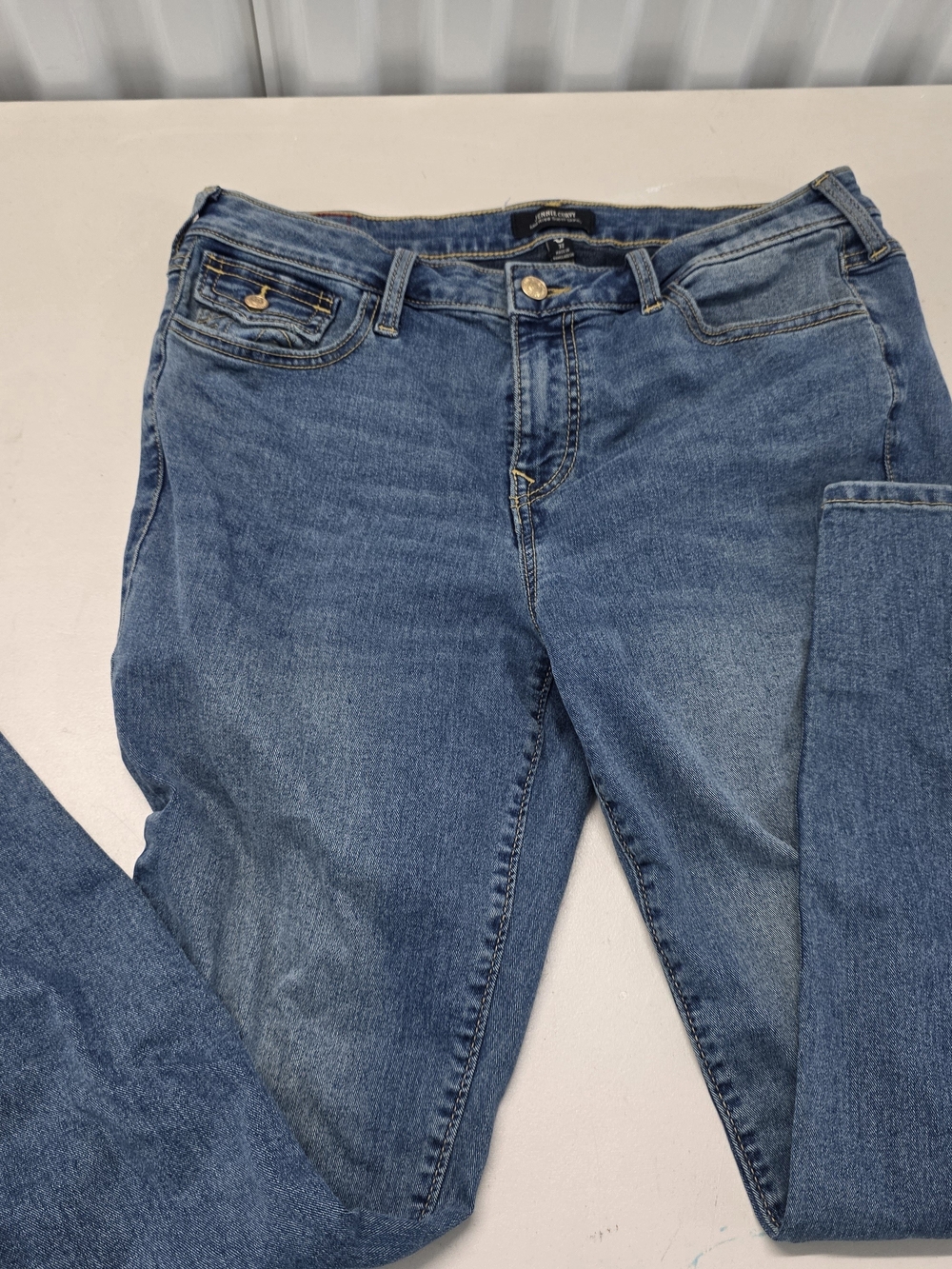 True Religion Jennie Curvy Women’s Midrise Super Skinny Jeans Size 32x28 - Picture 3 of 8